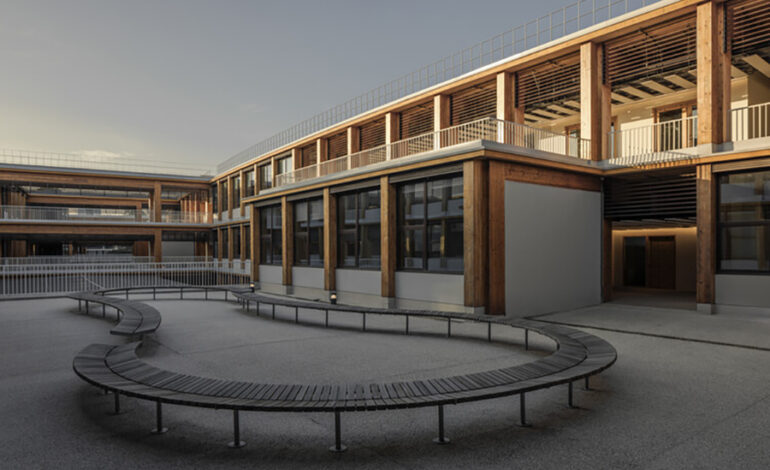 Fostering Growth: Kočevje’s Sustainable Wooden Kindergarten