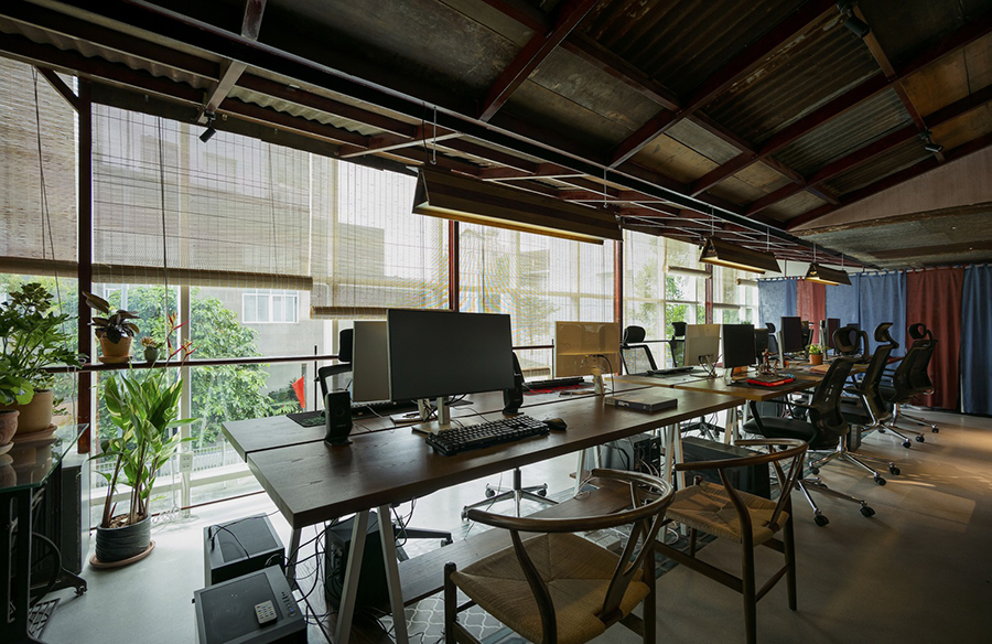 AD9 Architects Office: A Thoughtfully Repurposed Space