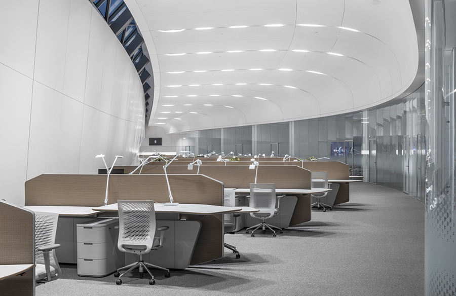Elevating Workspace Experience: BEEAH Headquarters Interiors